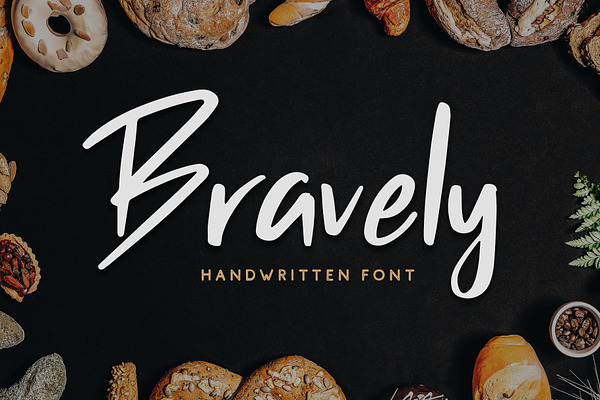 Bravely - Handwritten Font