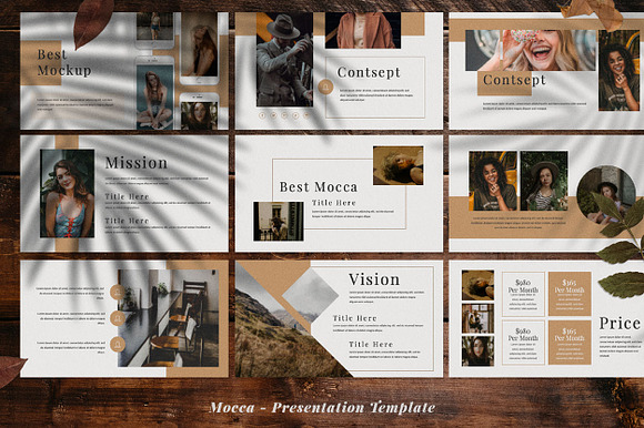 Mocca - Powerpoint Template in PowerPoint Templates - product preview 5