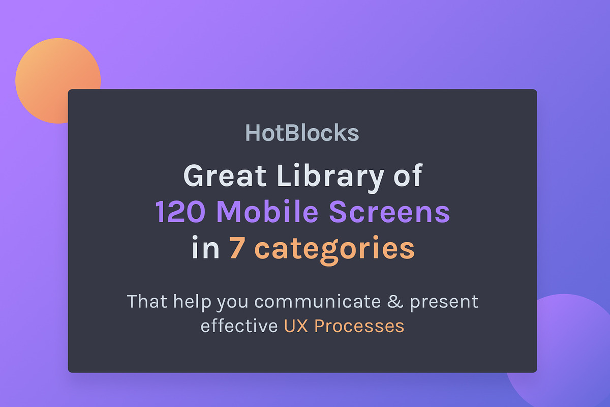 HotBlocks - Mobile Flowcharts UI Kit in UI Kits and Libraries - product preview 8