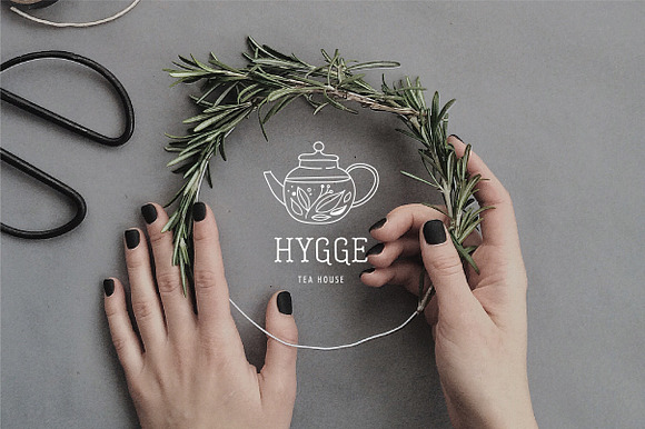 Hygge - premade logo collection in Logo Templates - product preview 7