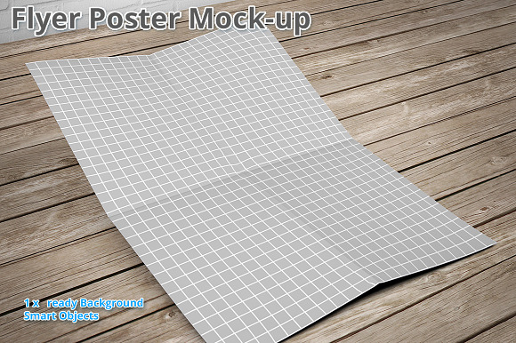 Flyer Mock-up ISO A4 3 in Print Mockups - product preview 1