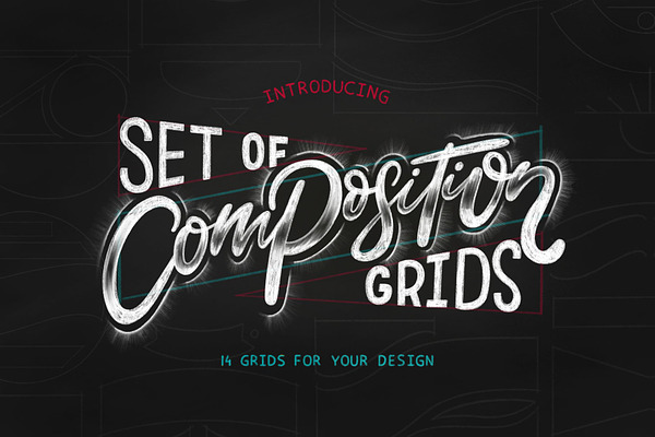 Composition grids for Lettering.