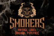 Smokers typeface