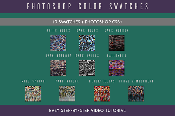 Photoshop Color Swatches #1 in Photoshop Color Palettes - product preview 1