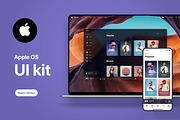 Apple OS Future UI Kit - Music