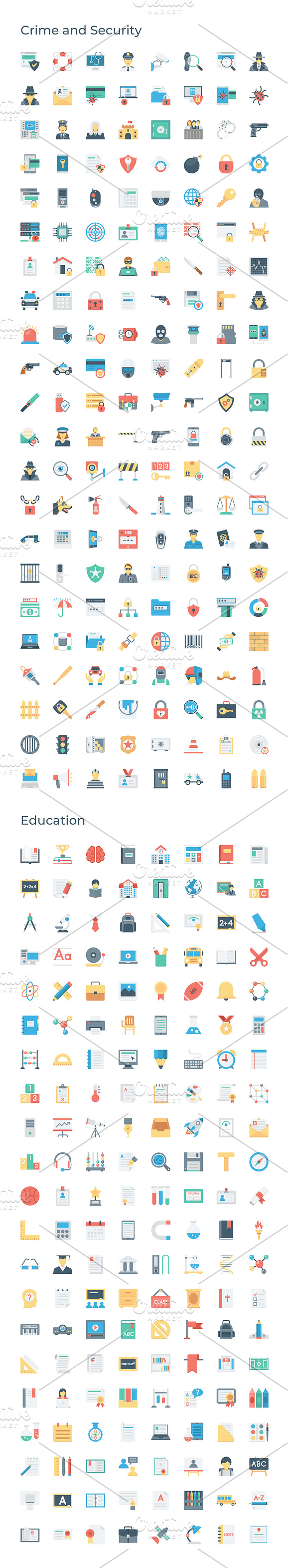 5158 Flat Icons Pack in Navigation Icons - product preview 4