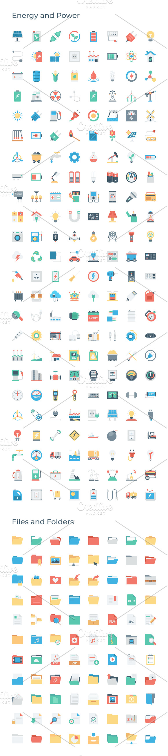5158 Flat Icons Pack in Navigation Icons - product preview 5