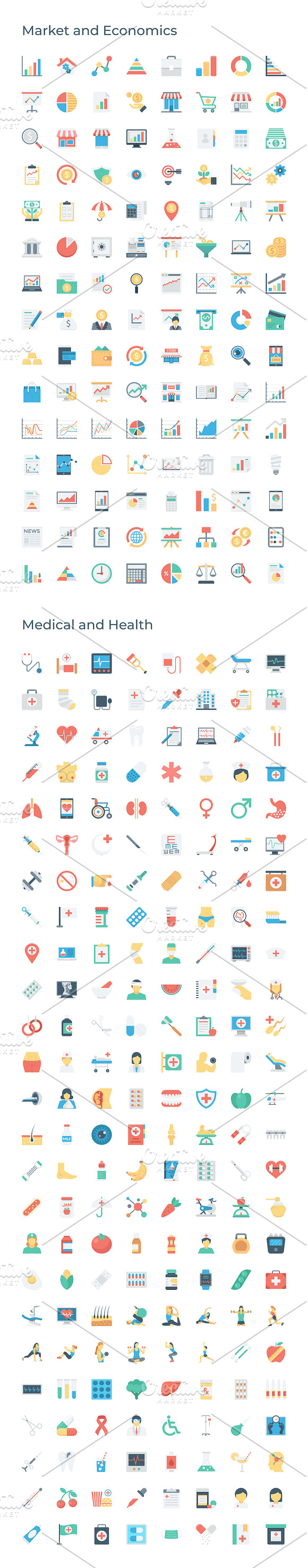 5158 Flat Icons Pack in Navigation Icons - product preview 8