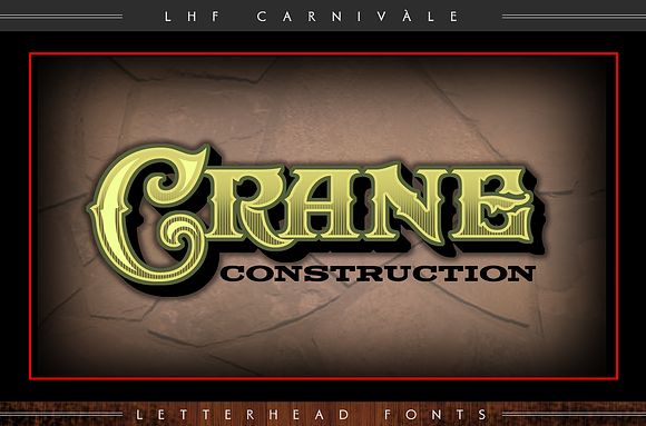 LHF Carnivàle in Display Fonts - product preview 1