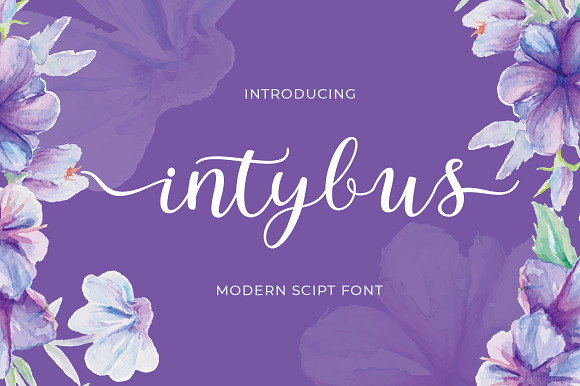 Intybus Script in Script Fonts - product preview 5