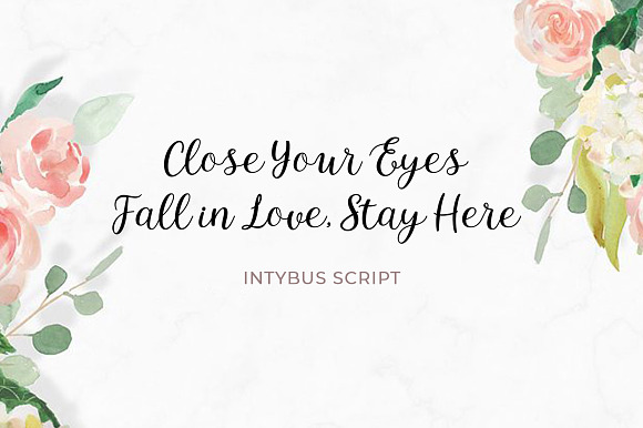 Intybus Script in Script Fonts - product preview 7