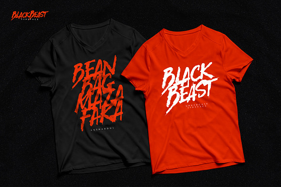 BlackBeast Typeface in Display Fonts - product preview 3