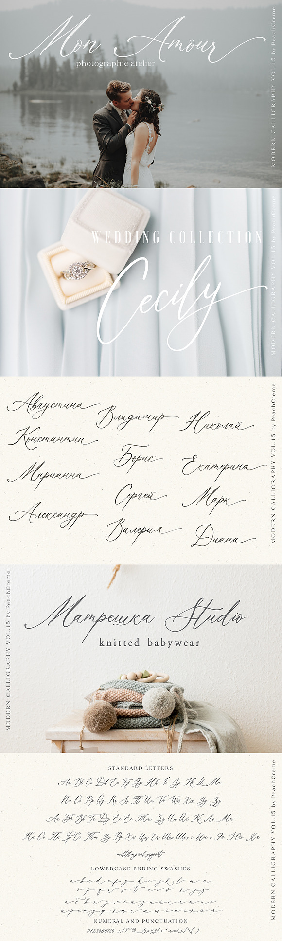 Agonia Lyubvi // Modern Calligraphy in Calligraphy Fonts - product preview 1