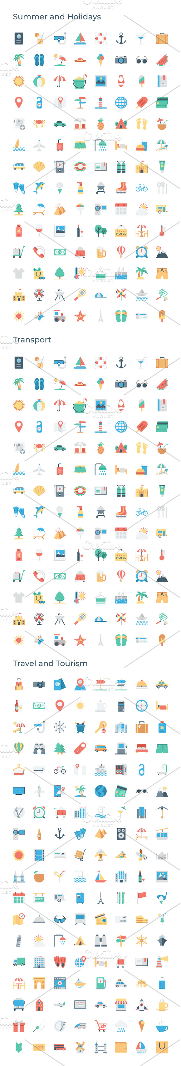 5158 Flat Icons Pack in Navigation Icons - product preview 16