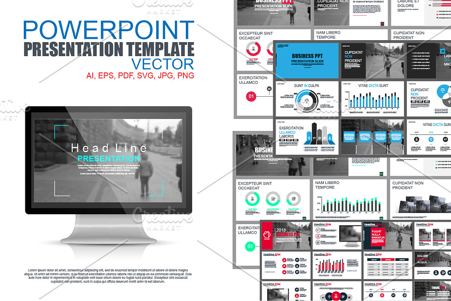 Powerpoint Presentation Templates in Presentation Templates - product preview 8
