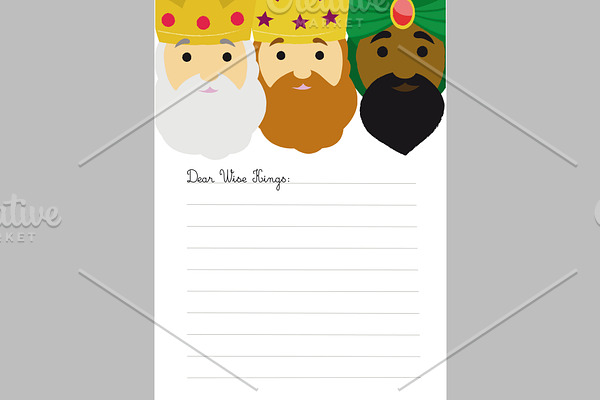 Three Wise Kings letter