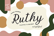Ruthy Script Font