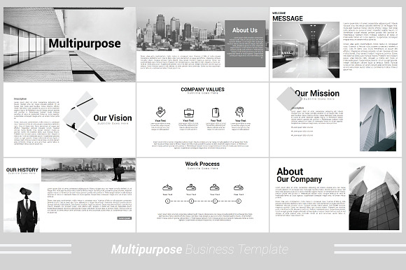 Multipurpose Powerpoint Template in PowerPoint Templates - product preview 1