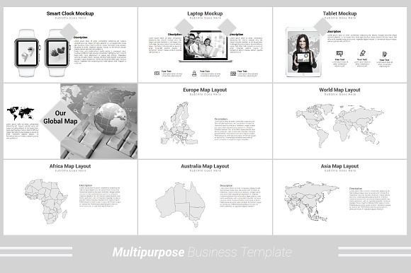 Multipurpose Powerpoint Template in PowerPoint Templates - product preview 7