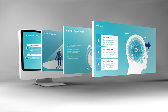 Corporate Life PowerPoint Template in PowerPoint Templates - product preview 2