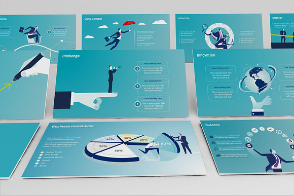 Corporate Life PowerPoint Template in PowerPoint Templates - product preview 3