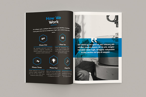 Mblandang - Annual Report Brochure in Brochure Templates - product preview 9