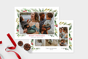 Christmas Photo Card Template -CD101
