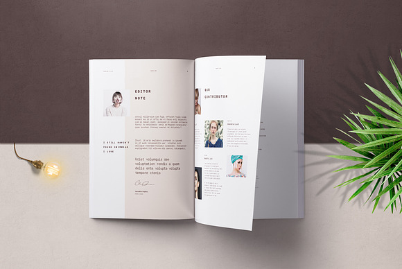 Fashion Magazine Template in Magazine Templates - product preview 1