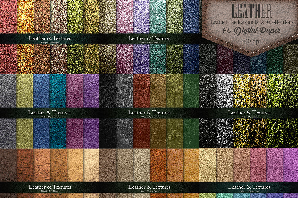 Leather Textures in Textures - product preview 8