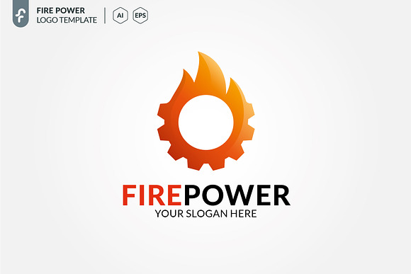 Fire Power Logo in Logo Templates - product preview 2