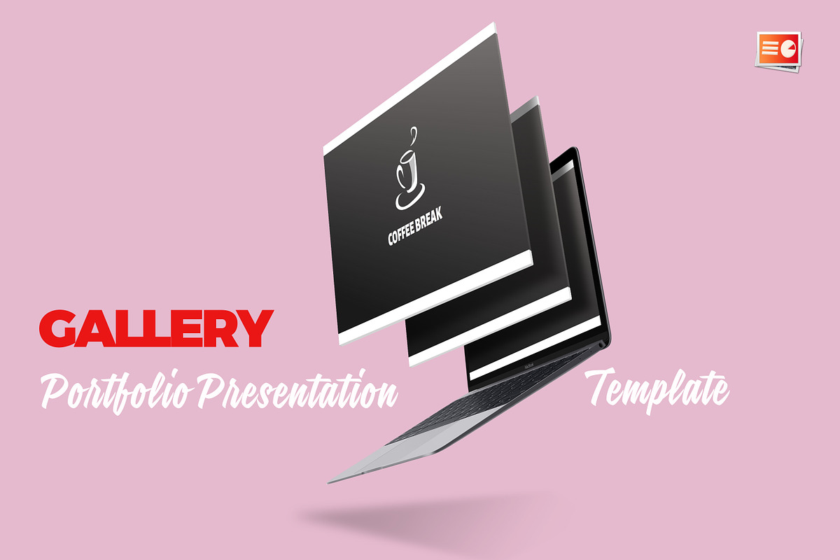 Gallery Portfolio Powerpoint in PowerPoint Templates - product preview 8