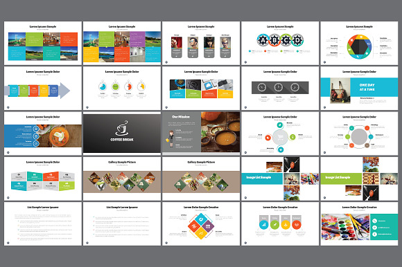 Gallery Portfolio Powerpoint in PowerPoint Templates - product preview 3