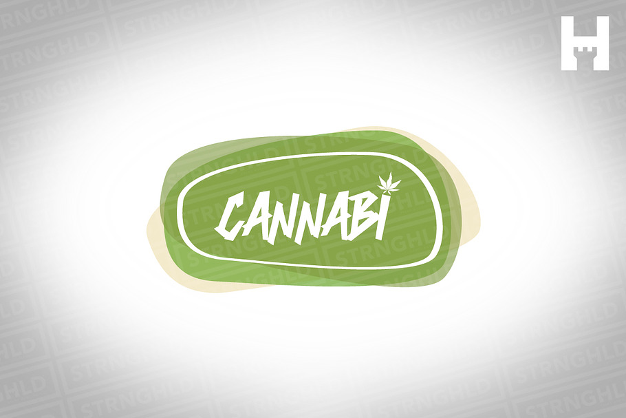 Cannabis Vector Logo Template in Logo Templates - product preview 8