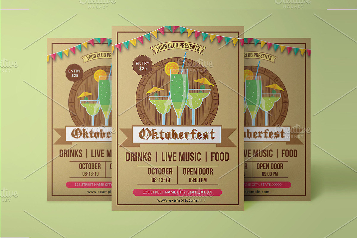 Oktoberfest Flyer V871 in Flyer Templates - product preview 8