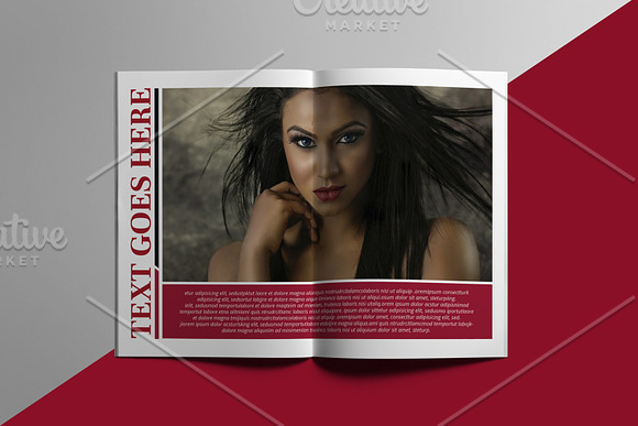 Fashion Magazine | Lookbook V825 in Brochure Templates - product preview 7