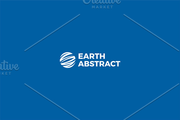 Earth Abstract Logo  in Logo Templates - product preview 2