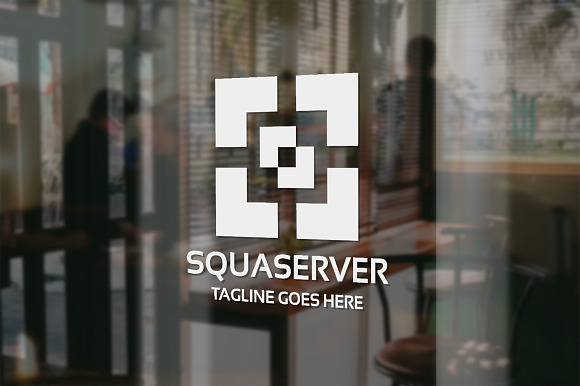 Squaserver Logo in Logo Templates - product preview 1