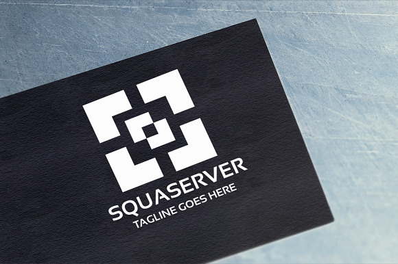Squaserver Logo in Logo Templates - product preview 3
