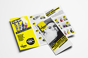 Vape Shop Trifold Brochure Template