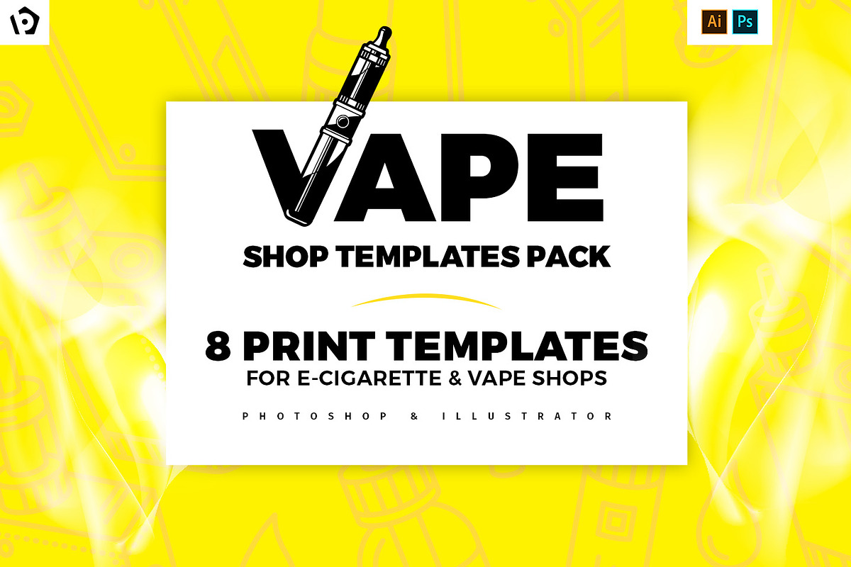 Vape Shop Templates Pack in Flyer Templates - product preview 8