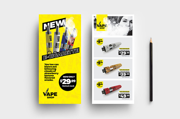 Vape Shop Templates Pack in Flyer Templates - product preview 6