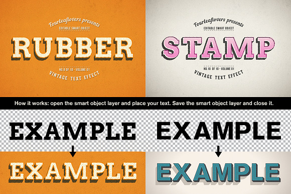 Photoshop Retro Text Effects in Logo Templates - product preview 3