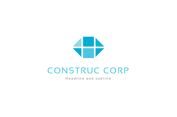 Construct corp logo. in Logo Templates - product preview 1