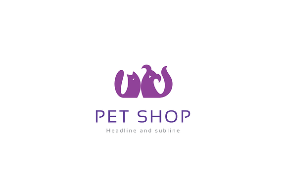 Pet shop logo. in Logo Templates - product preview 1