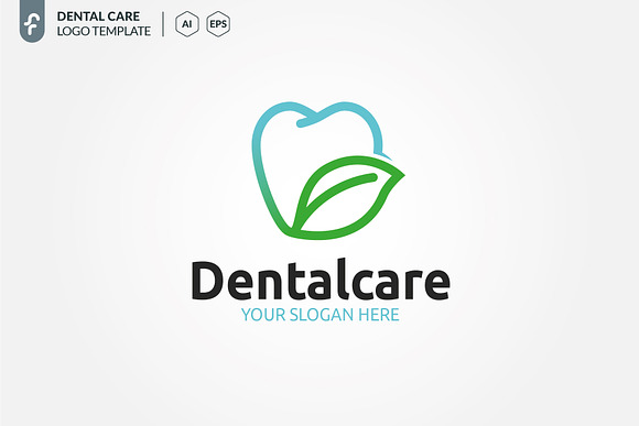 Dental Care Logo in Logo Templates - product preview 2