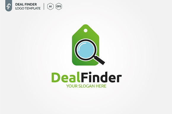 Deal Finder Logo in Logo Templates - product preview 2