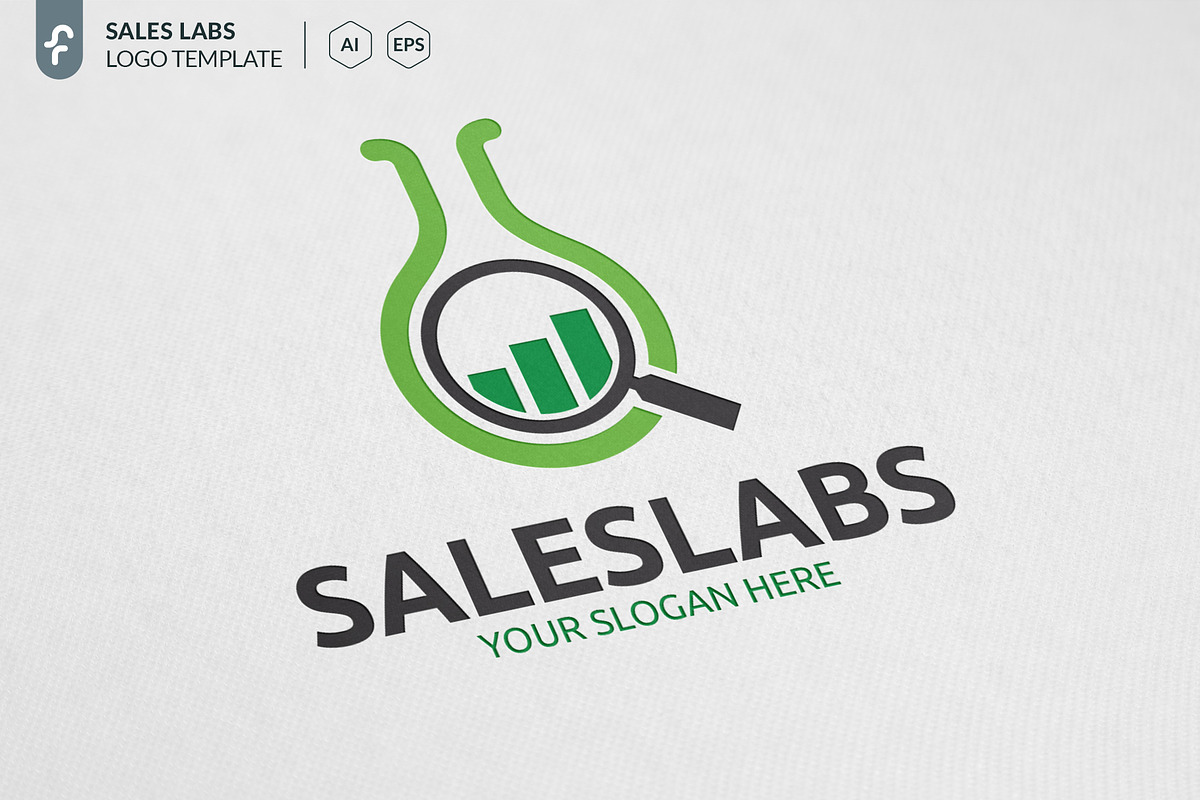 Sales Lab Logo in Logo Templates - product preview 8