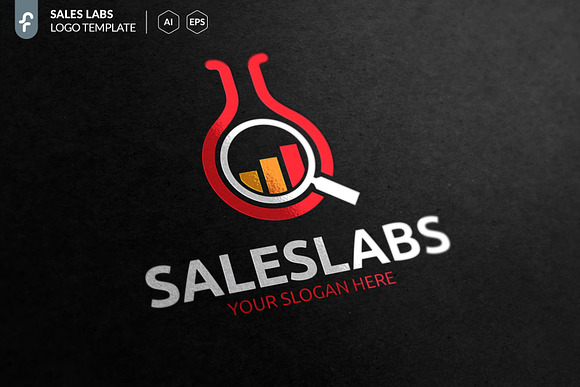 Sales Lab Logo in Logo Templates - product preview 1