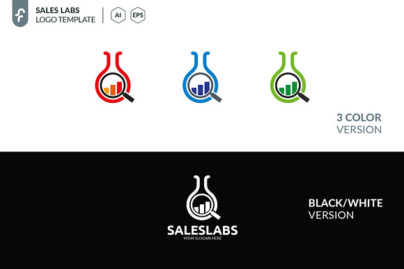 Sales Lab Logo in Logo Templates - product preview 4