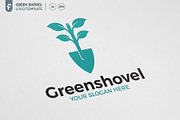 Green Shovel Logo